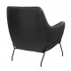 Brayden Accent Black Faux Leather Chair